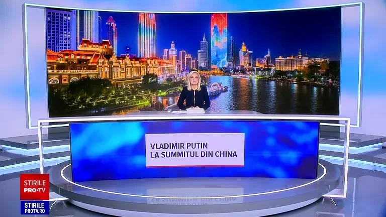 Vizită fără precedent, de 4 zile, a lui Vladimir Putin în China. Președintele Iranului și Kim Jong Un vin și ei la Tianjin