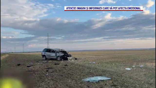 Un bărbat a murit după ce s-a răsturnat cu mașina, în Mehedinți. În autovehicul au fost găsite medicamente pentru inimă