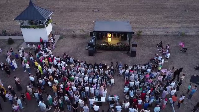 Concert de muzică bizantină dedicat Sfintei Maria la marginea Capitalei: Mi s-a făcut pielea de găină când a început să cânte