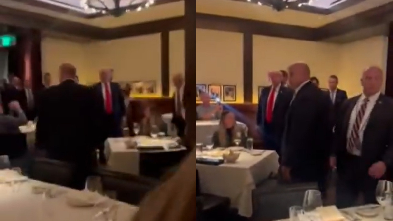 Trump a fost huiduit de manifestanți, într-un restaurant din Washington. Președintele lua masa cu mai mulți oficiali
