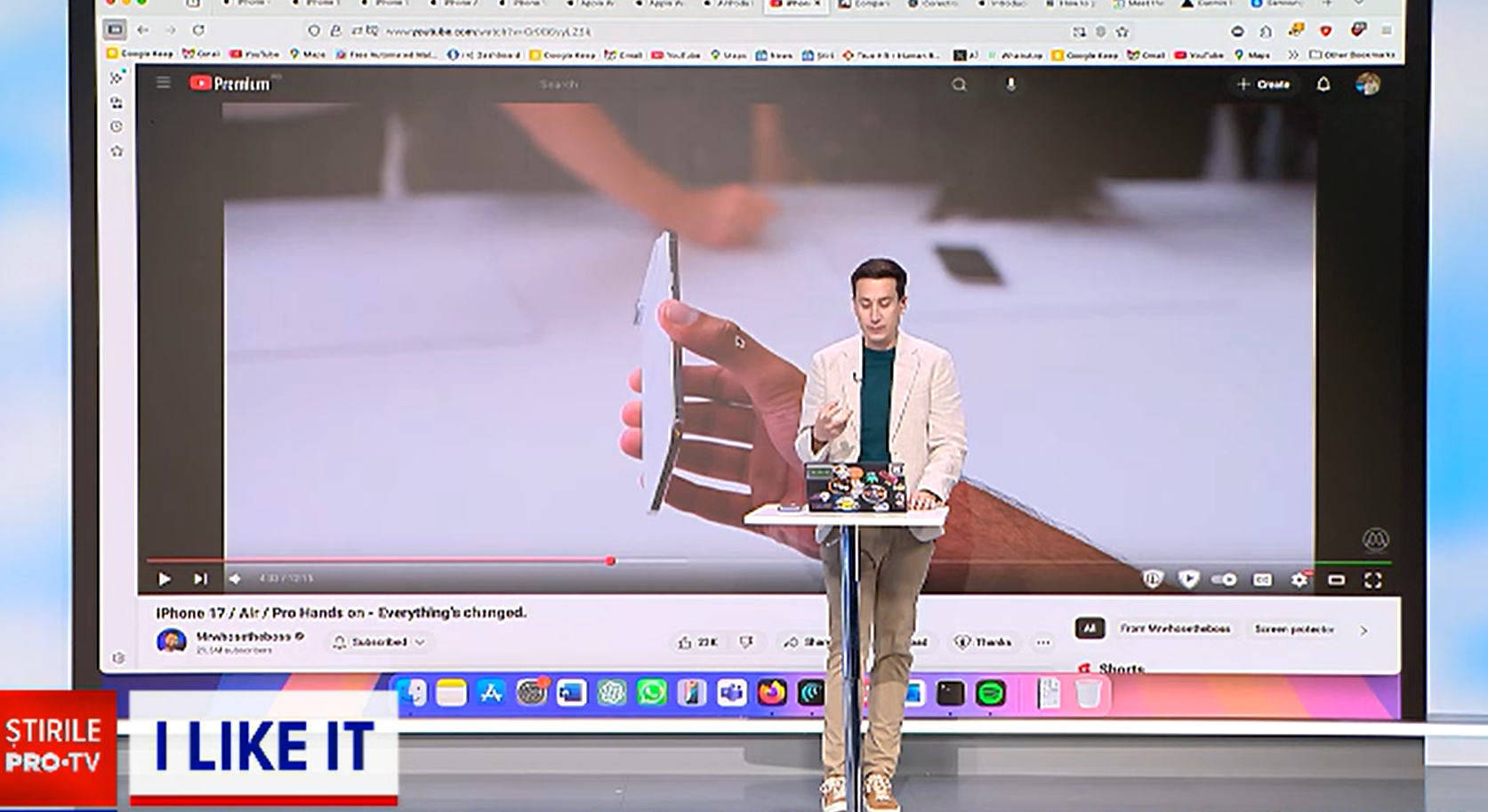 iPhone Air, cel mai subțire făcut vreodată de Apple.Toate zvonurile au fost adevărate