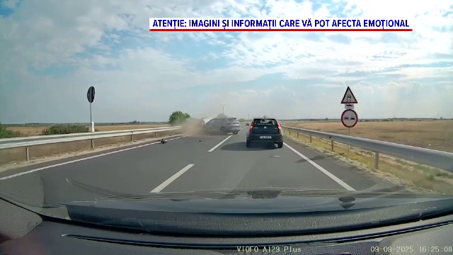 Tânăr mort într-un accident pe centura Timișoarei. O cameră de bord a filmat momentul impactului