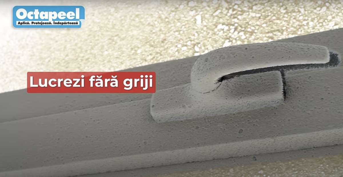 (P) Folia lichidă Octapeel - Protecția inteligentă pentru geamuri și tâmplărie
