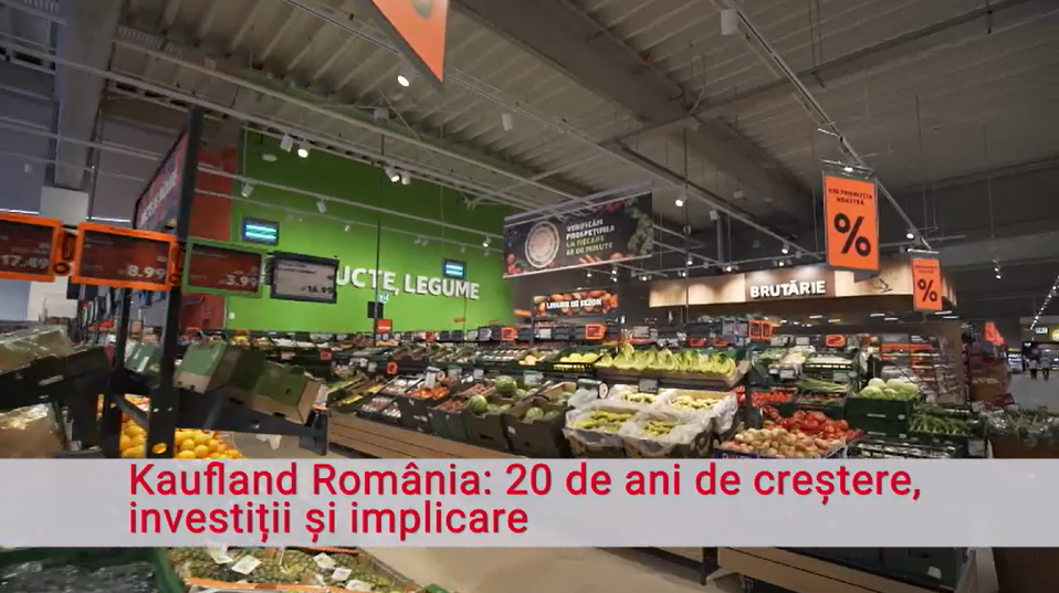 (P) Kaufland România: 20 de ani de creștere, investiții și implicare