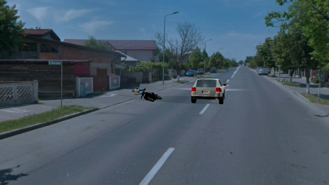 Momentul în care șoferița beată și cu permisul anulat a ucis un bărbat cu bolidul și a fugit de la fața locului. VIDEO