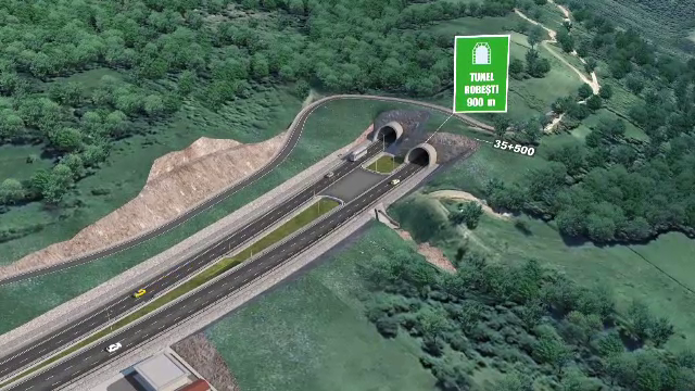 Guvernul a făcut rost de bani pentru prima autostradă care va traversa munții. Lucrările au ajuns la 7%