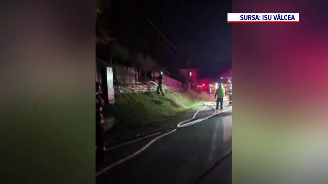 Incendiu la Conacul lui Maldăr, monument istoric din Vâlcea. Anexele mistuite de flăcări aveau panouri fotovoltaice