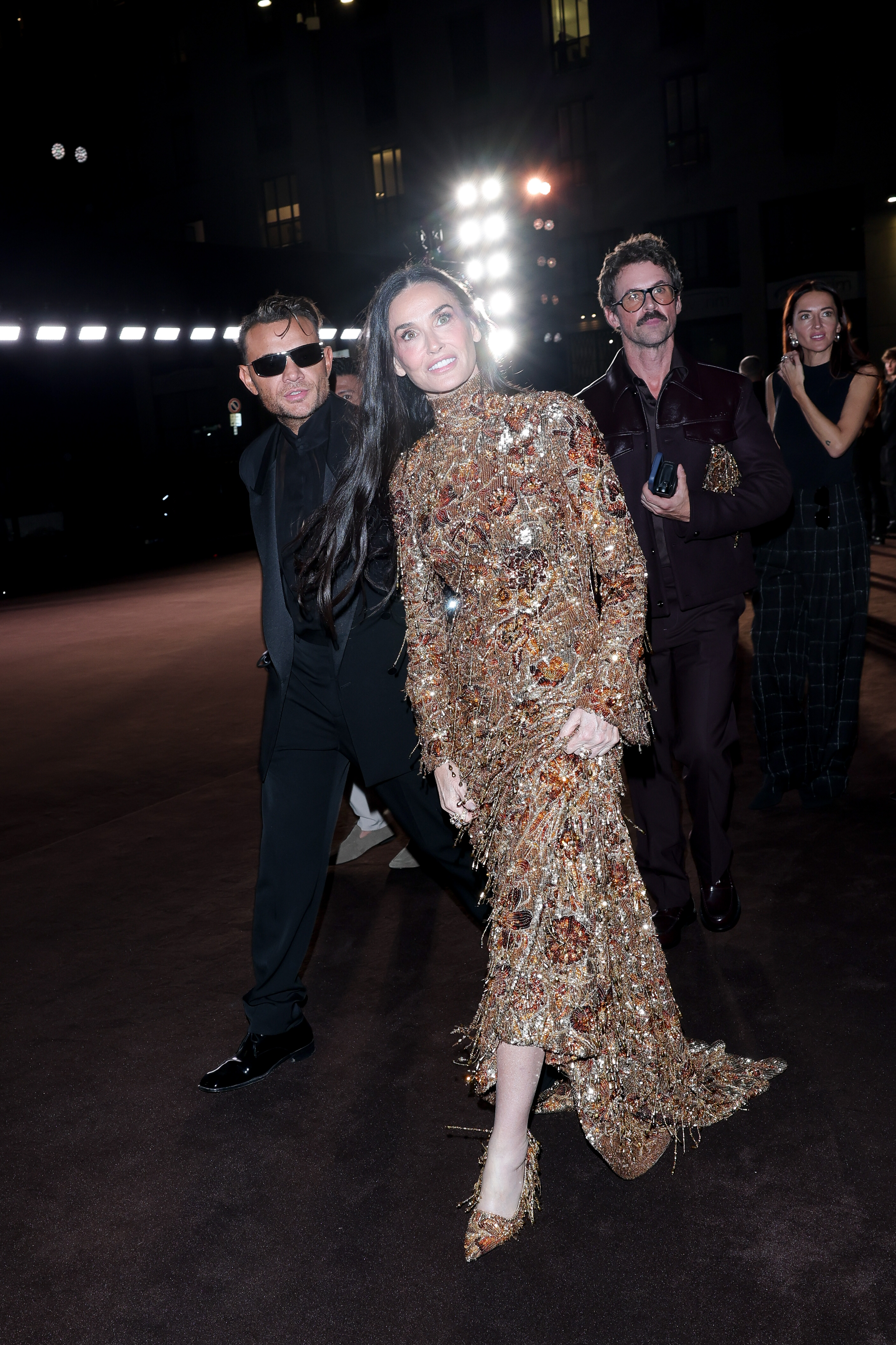 Demi Moore, apariție plină de eleganță la New Yorker Festival. Ce ținuă a purtat. GALERIE FOTO