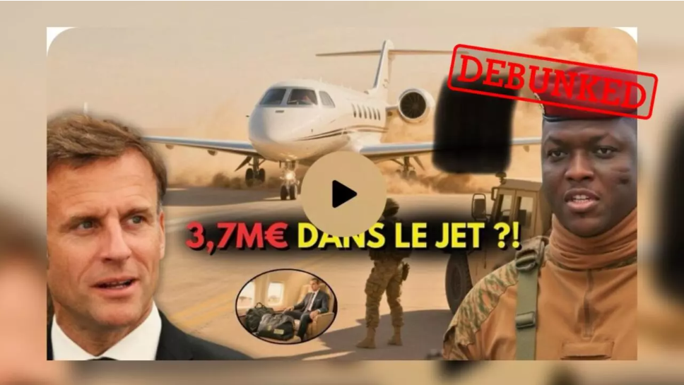 Un deepfake evident, răspândit masiv de oponenții lui Macron: Nepotul președintelui Franței, arestat în Burkina Faso