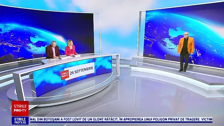 Vremea azi, 26 septembrie. Ploi, vânt puternic și temperaturi scăzute în aproape toată țara