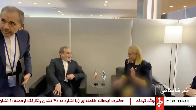 VIDEO. Televiziunea de stat a Iranului a cenzurat imaginile în care se vedeau genunchii miniștrilor Finlandei și Suediei