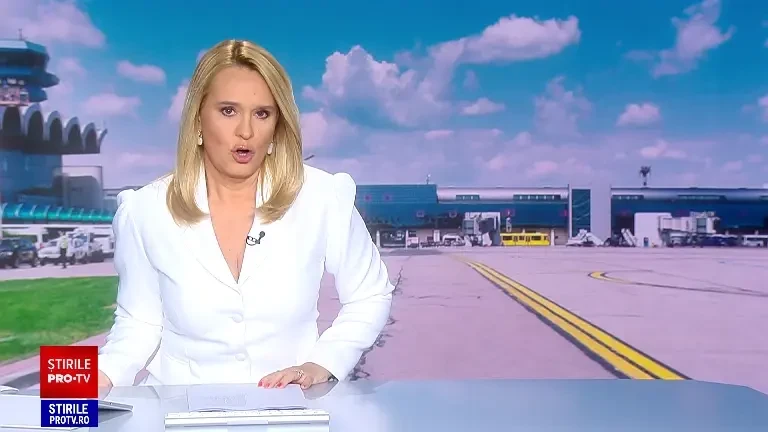 Reacția pilotului Turkish Airlines când a observat drona deasupra avionului, la Otopeni. Proprietarul ei este căutat