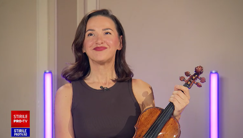Interviu cu violonista Rusanda Panfili. De la primele concerte din București la marile scene internaționale