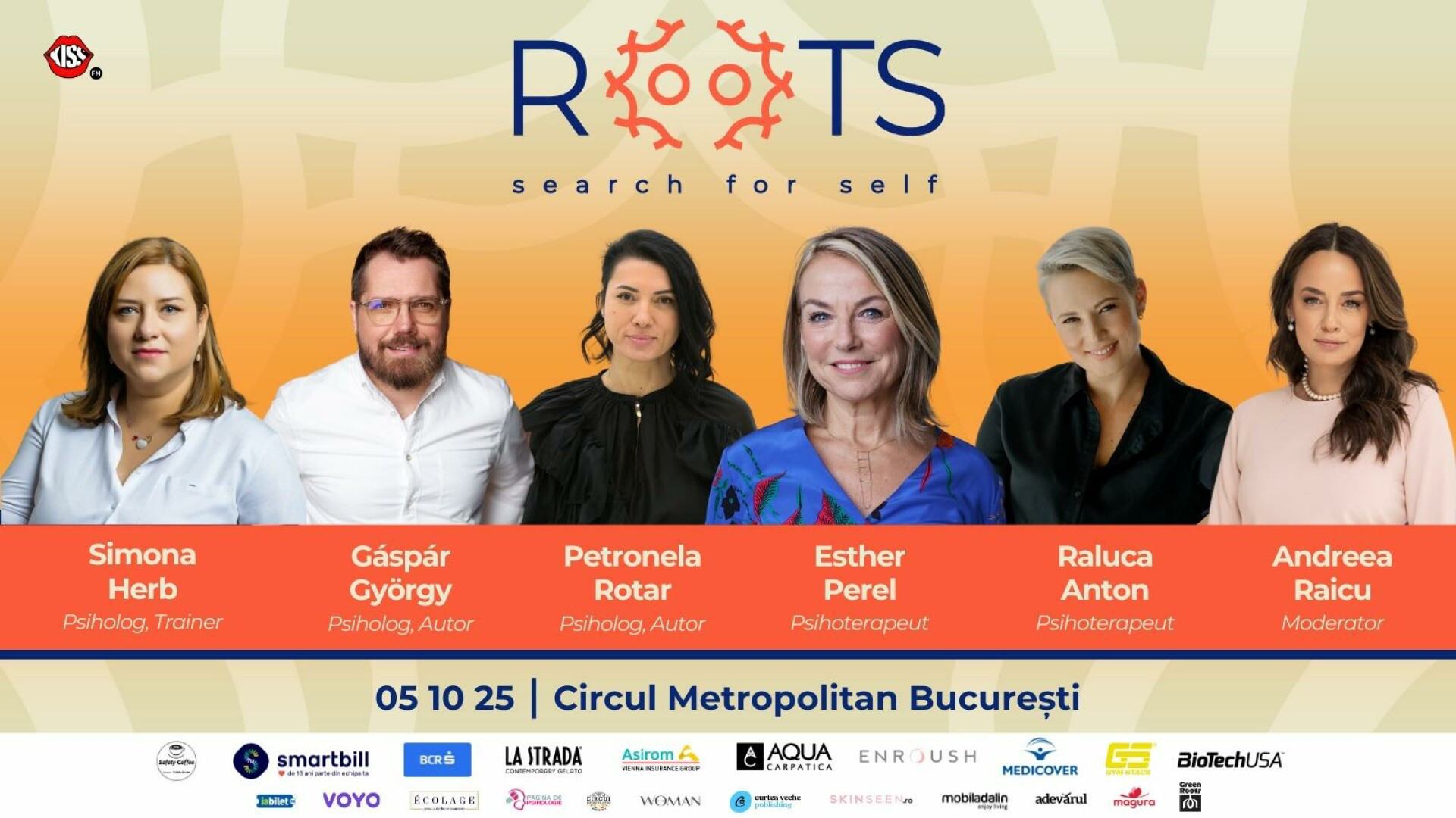 „ROOTS – Search for Self”, prima conferință din România dedicată psihologiei relațiilor și autocunoașterii, pe 5 octombrie