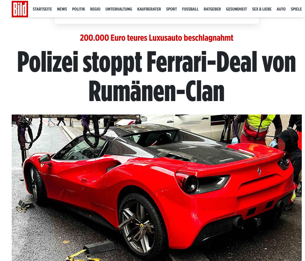 presa ferrari romani