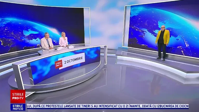 Vremea azi, 2 octombrie. O să plouă mai mult în sud și în sud-vest, iar în zonele montane înalte o să ningă viscolit