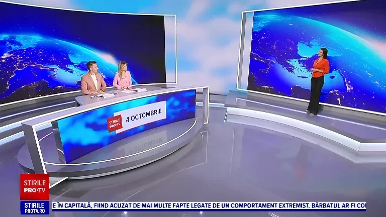 Vremea azi, 4 octombrie. Ploi în mai multe zone din țară. Temperatura maximă va fi de 15°C