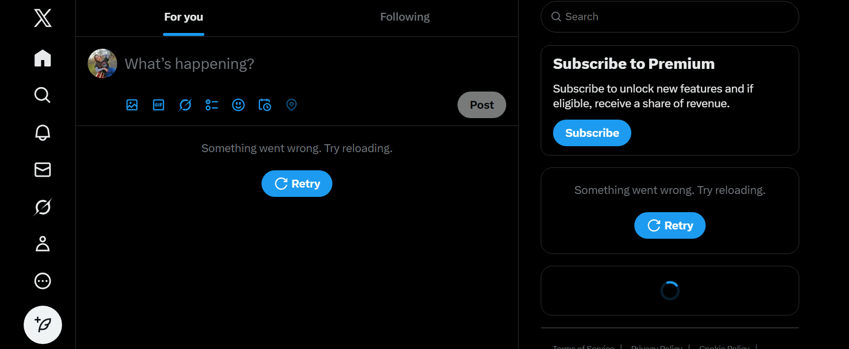 Rețeaua X funcționează normal în România. Au fost raportate probleme și în alte țări europene