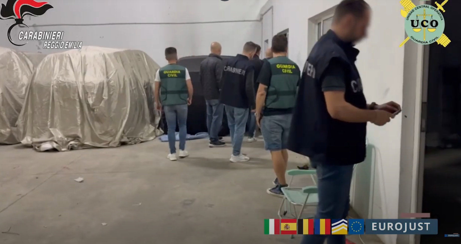 O rețea internațională de hoți de mașini, destructurată de polițiile europene. Suspecții vindeau vehiculele în Dubai