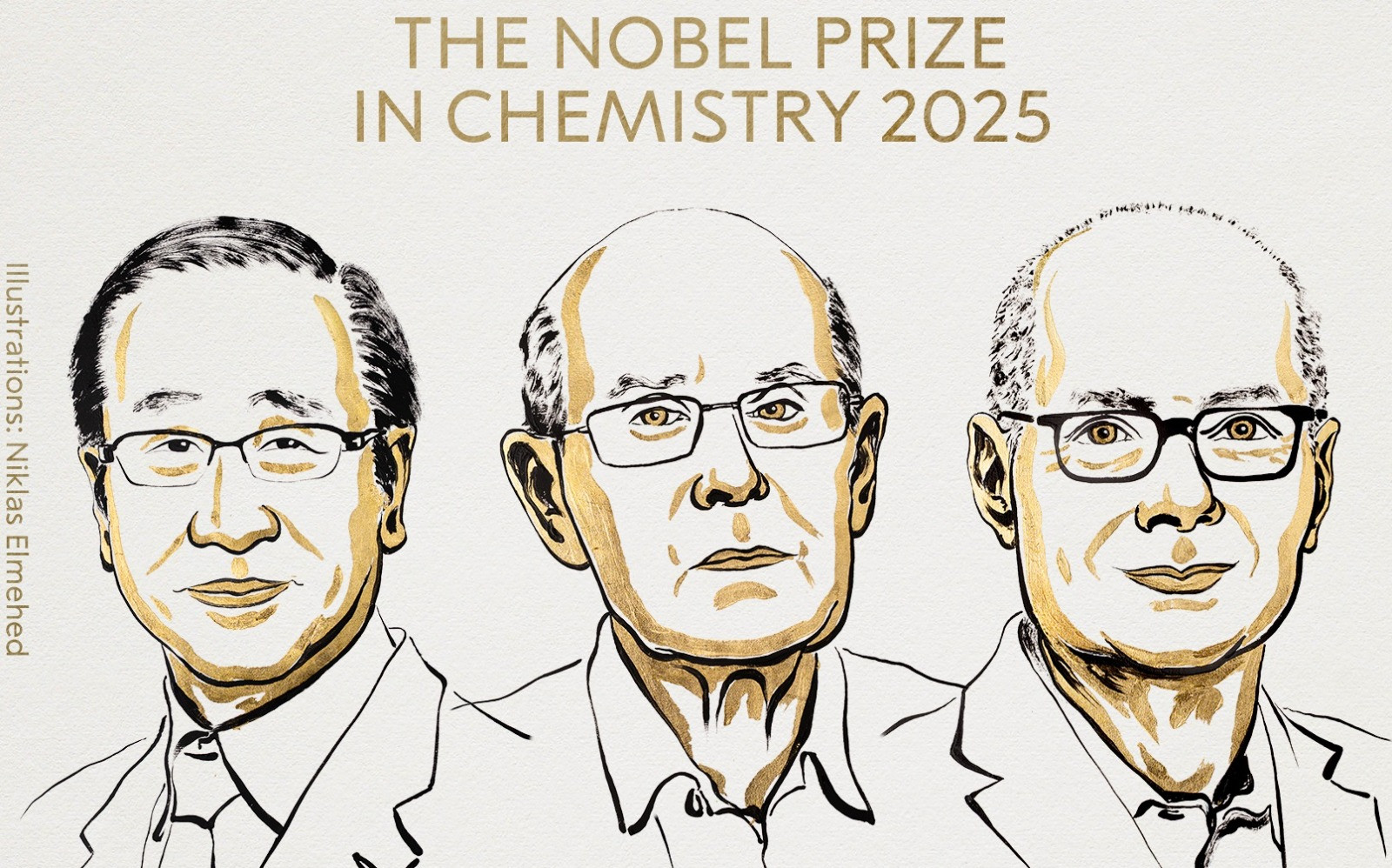 Câștigătorii Premiului Nobel pentru Chimie 2025. Cum poate schimba lumea descoperirea materialelor metal-organice