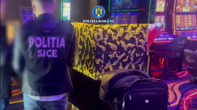 Amenzi uriașe date de polițiști la mai multe săli de jocuri de noroc din Brașov. Ce nereguli au descoperit agenții