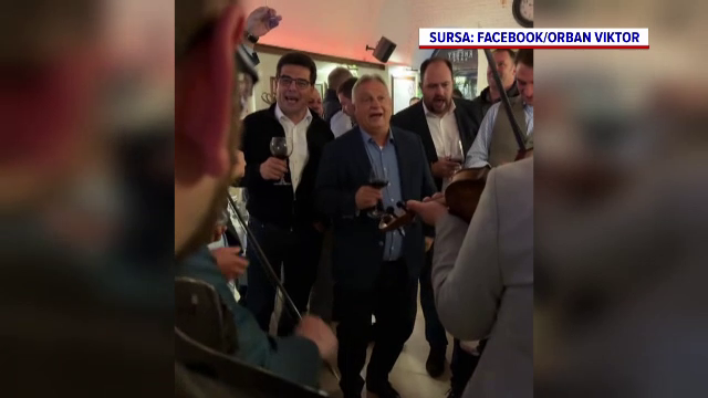 Românii și ungurii și-au mulțumit unii altora la congresul UDMR. Ce a cântat Viktor Orban la un pahar de vin
