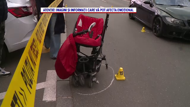 O mamă cu copilul în cărucior a murit după ce a fost spulberată de o mașină pe trecere. Fetița, aruncată 30 de metri