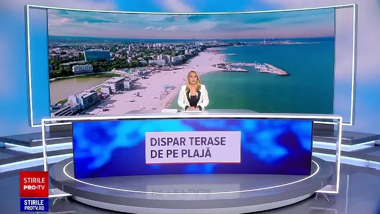 Au început demolările pe litoral. Terasele și barurile de pe plajă sunt puse la pământ. Cum arată acum Mamaia și Eforie