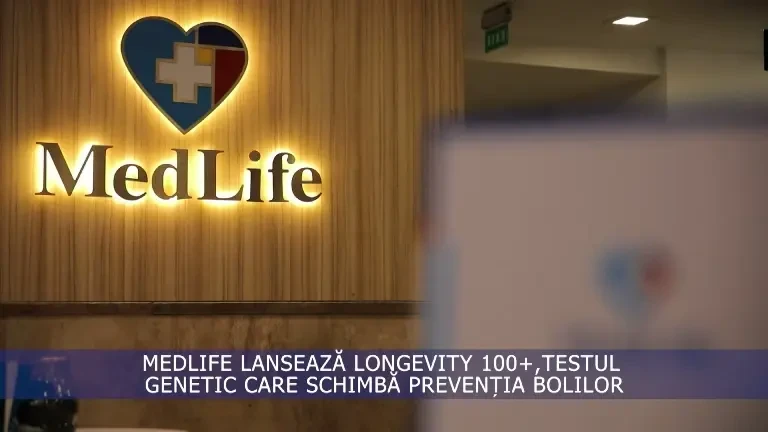 (P) MedLife lansează Longevity 100+, testul genetic care schimbă prevenția bolilor