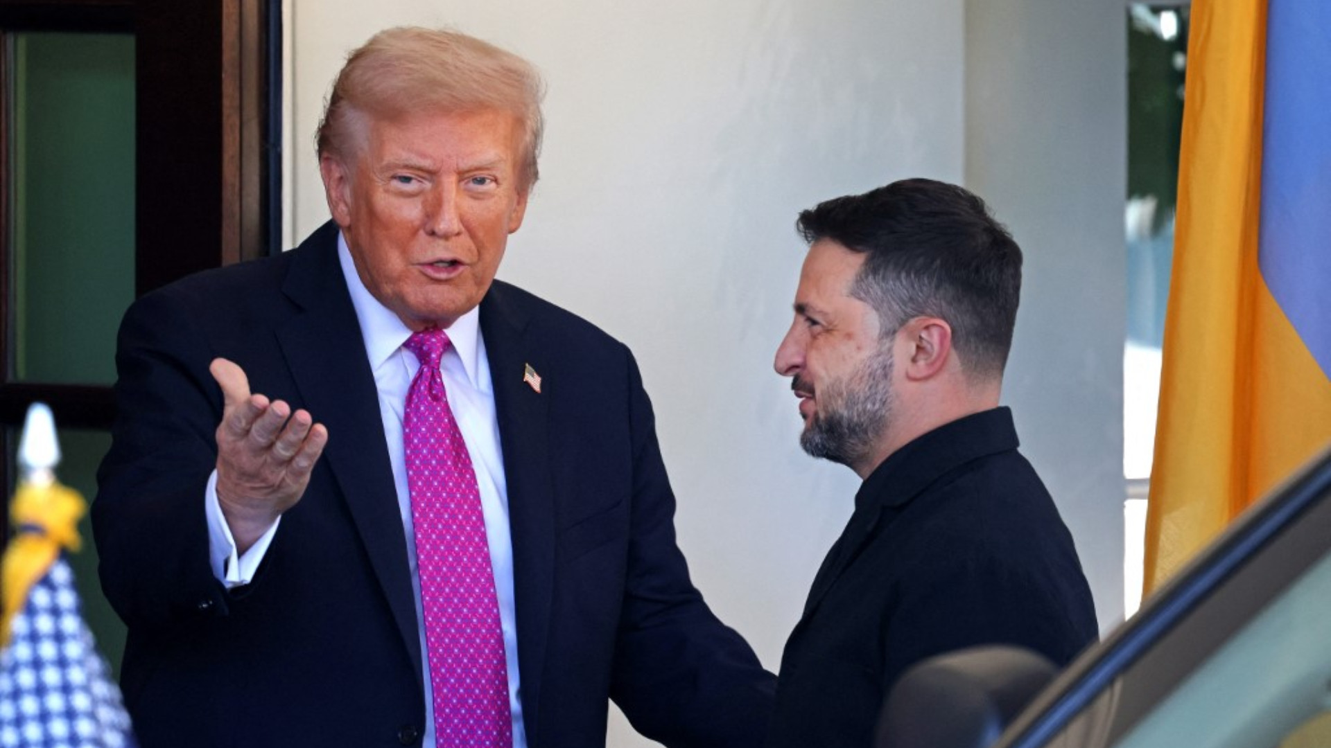 Trump, către Zelenski, la Casa Albă: „Sperăm că vom putea pune capăt războiului fără să ne gândim la rachetele Tomahawk”