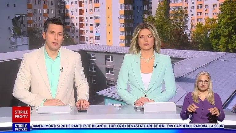 Câțiva elevi de la „Bolintineanu” au fost răniți ușor în explozia din Rahova. „Când am ieşit pe geam mi s-a oprit respirația”