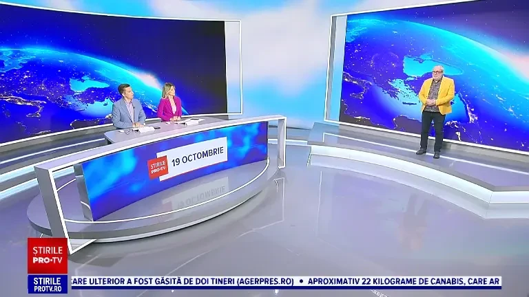 Vremea azi, 19 octombrie 2025. Temperaturile scad în toată țara și apar ploi în unele regiuni