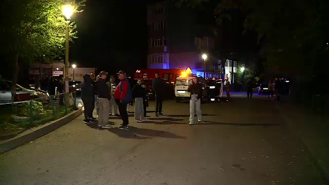Încă un bloc evacuat din cauza unor scăpări de gaze. Locatarii se temeau de repetarea tragediei din Rahova