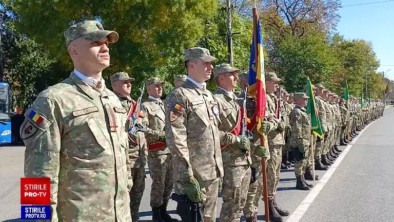Sărbătoare la Huși. Batalionul 202 Apărare CBRN „General Gheorghe Teleman” marchează 75 de ani de existență