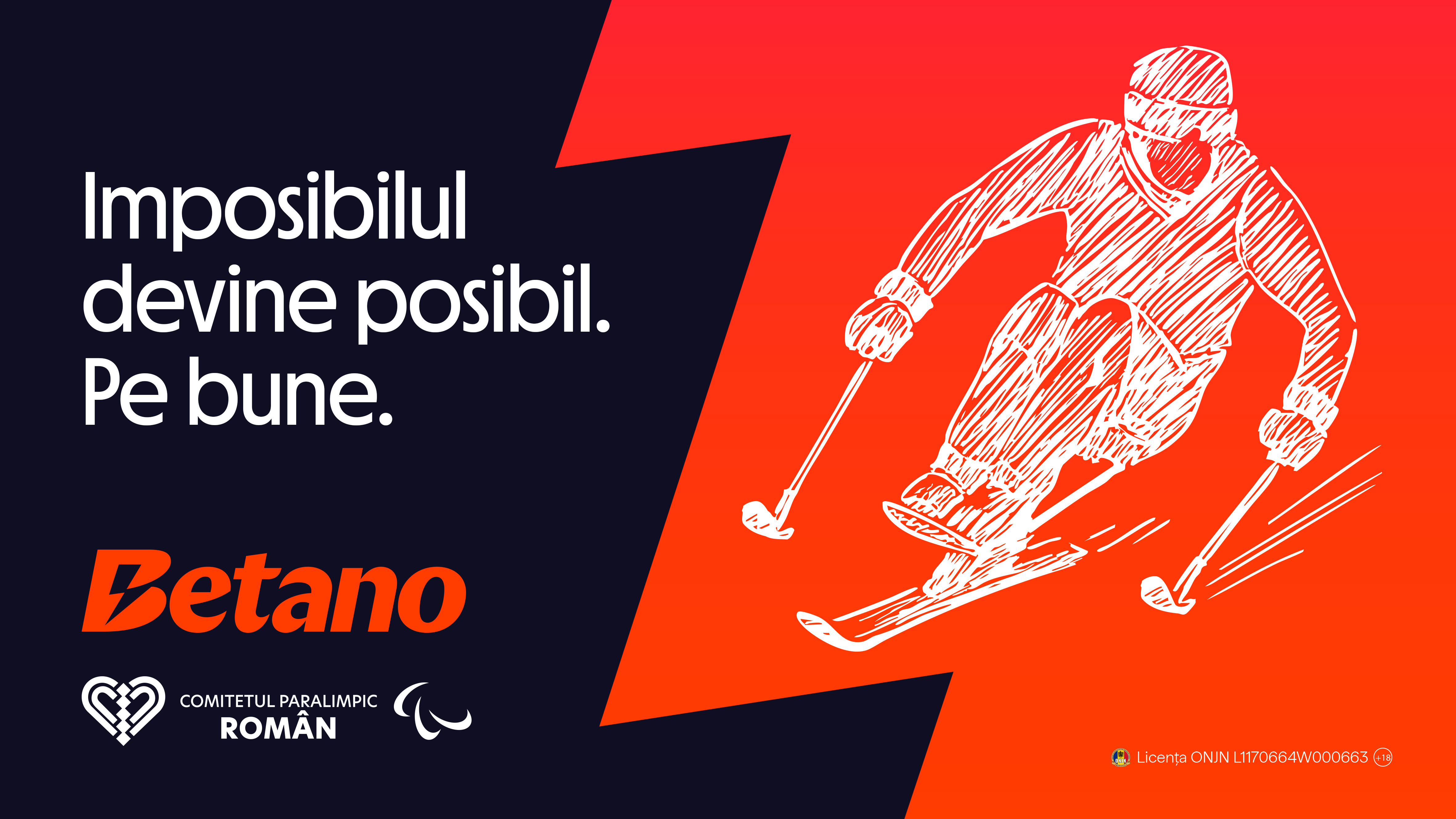 (P) Betano susține Comitetul Național Paralimpic și performanța sportivilor paralimpici