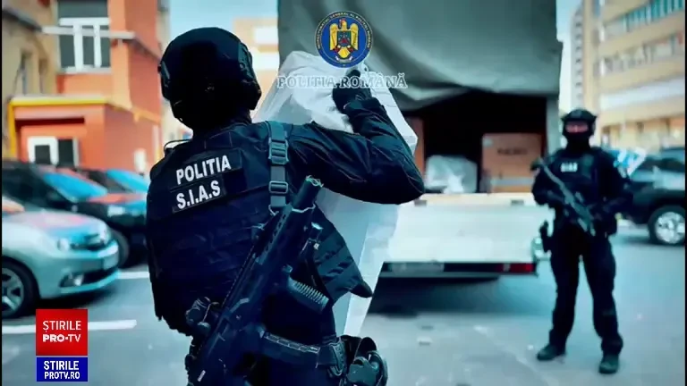 Cum a distrus Poliția Română patru tone de droguri, în valoare de zeci de milioane de euro. Imagini din timpul operațiunii