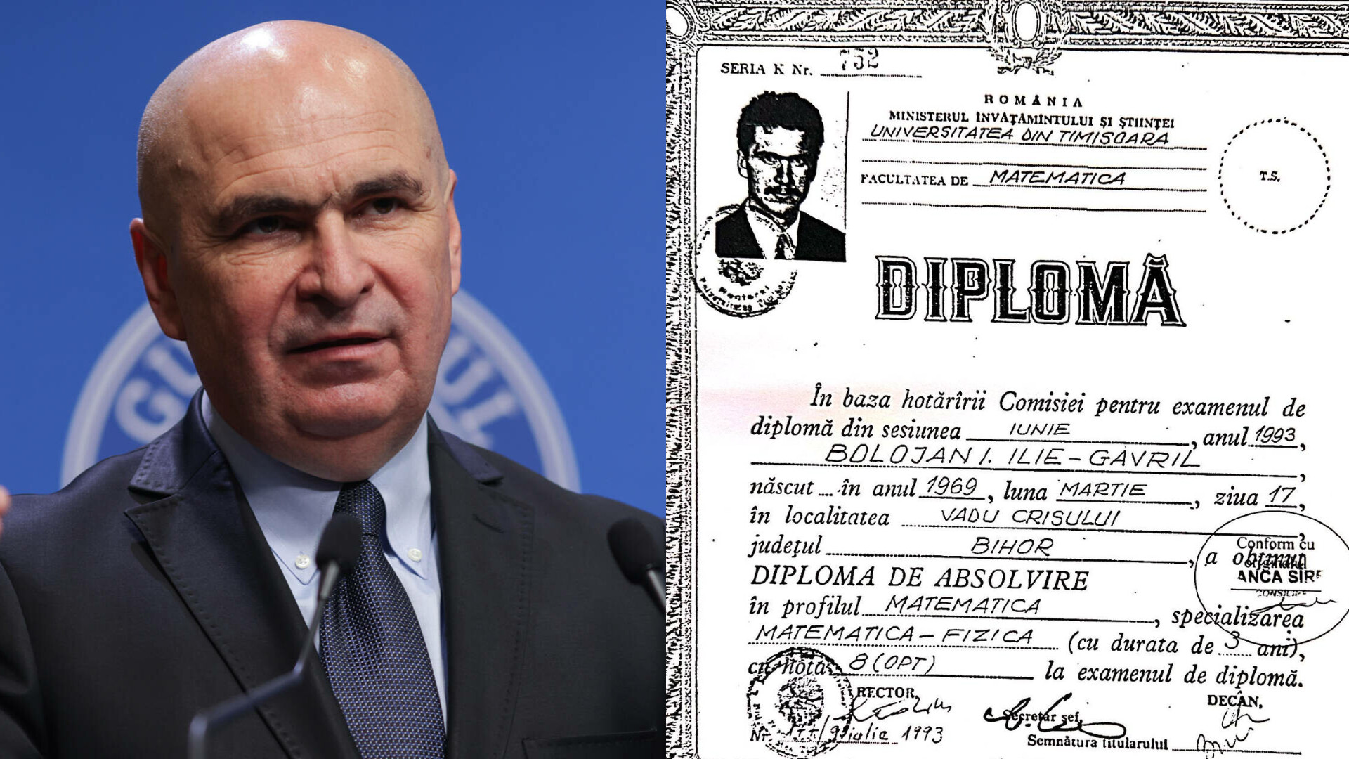 Premierul Ilie Bolojan explică pauza dintre liceu și facultate și durata studiilor sale: „Este verificabil și conform legii”