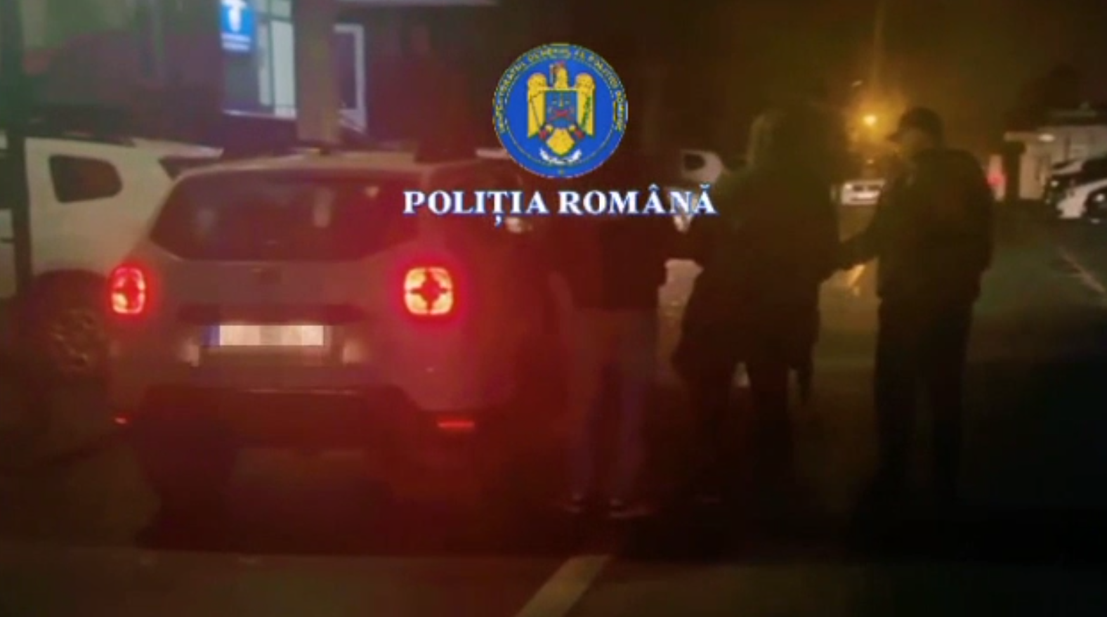 Mașină de poliție furată în Dolj. Autorul, un bărbat întors recent din străinătate, a fost reținut după 20 km
