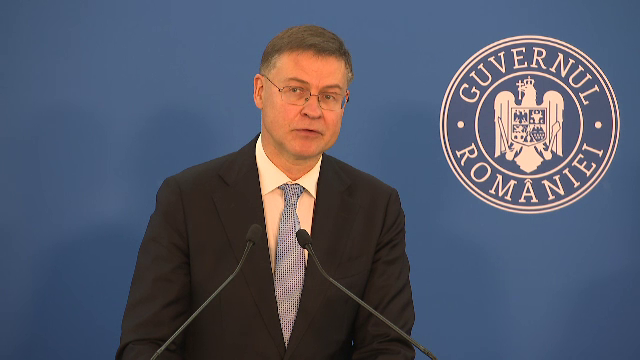 Noiembrie e luna decisivă pentru continuarea finanțării europene. Avertismentul lui Valdis Dombrovskis, comisar european