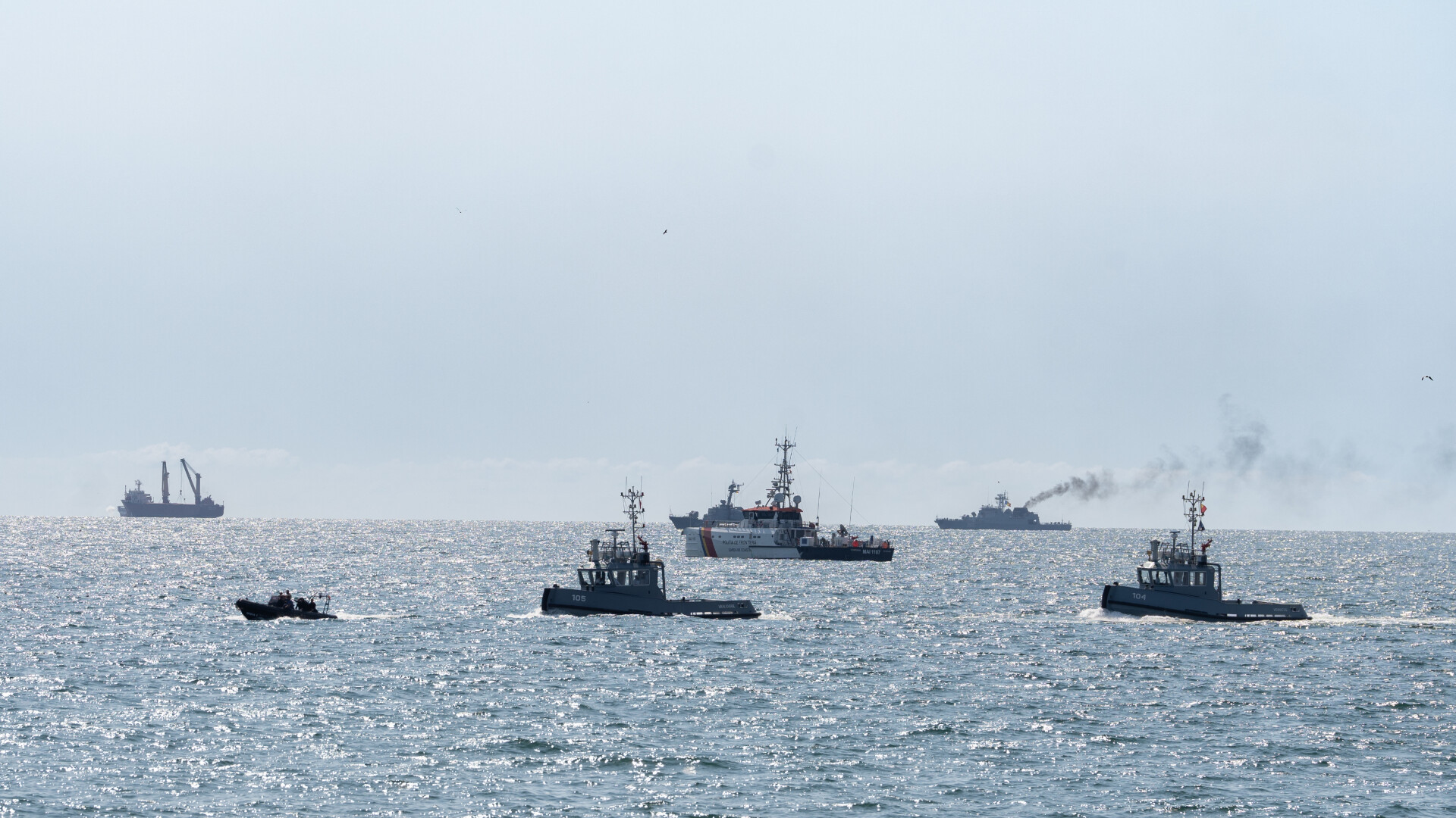 Harta poluării din Marea Neagră. Urmele deversărilor de petrol și combustibili se văd chiar și din satelit