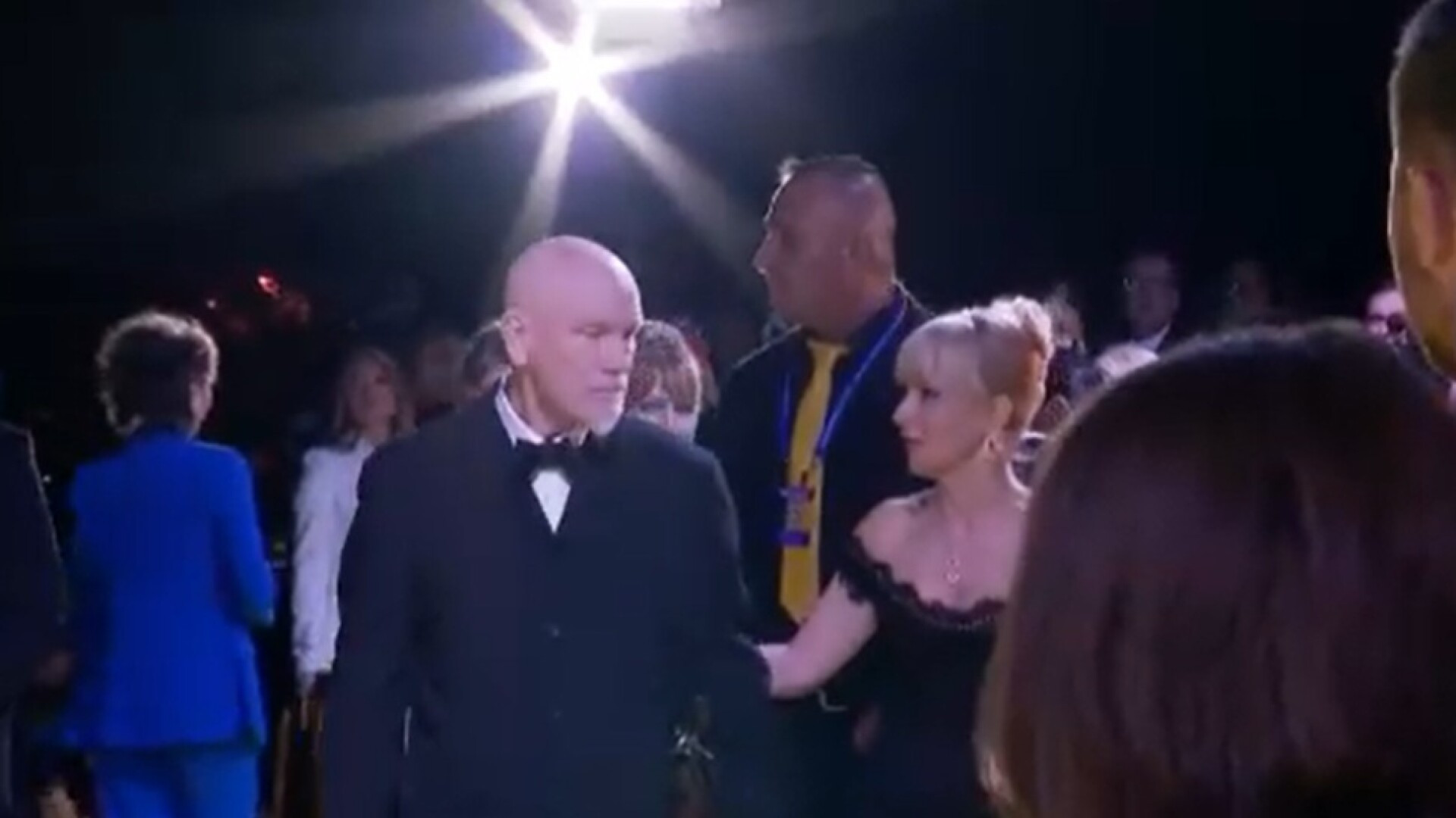 Marii actori John Malkovich și Sean Bean, prezenți la Sala Palatului pentru premiera filmului „Cravata galbenă”