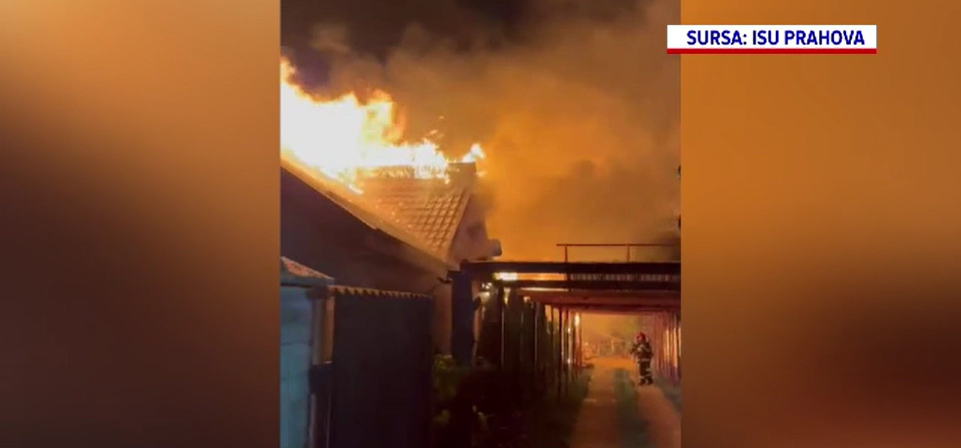 Incendiu cu risc de explozie într-o casă dintr-o comună din Prahova. Intervenția rapidă a pompierilor a făcut diferența