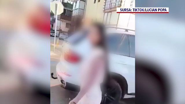 Livrator străin lovit și scuipat de o femeie, pe stradă, lângă București. „Te bat cu firul de la încărcător. Sună la Poliție”