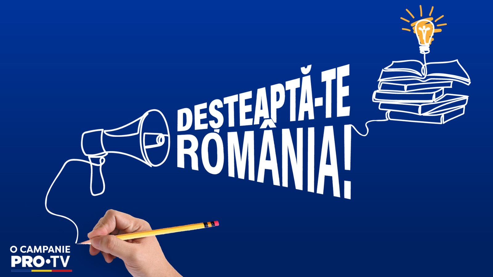 PRO TV lansează a doua ediție a campaniei „Deșteaptă-te, România!” Oferă 400.000 de euro pentru proiecte educaționale