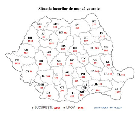 Locuri de muncă fără BAC. Sunt aproape 18.000 de posturi disponibile în toată România