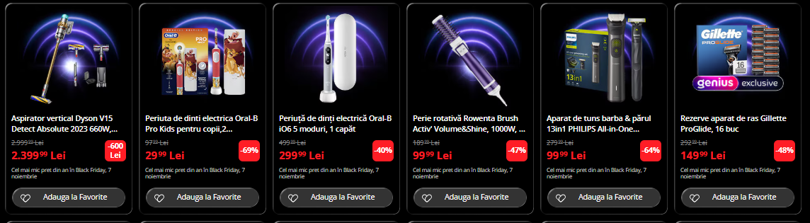 black friday 2025 - catalog emag 6 noiembrie