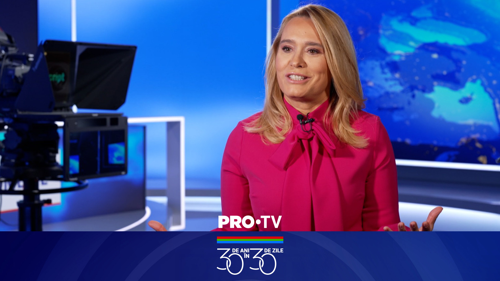 Andreea Esca despre seara de 1 decembrie 1995, când a prezentat primul jurnal: „Am știut că acel moment va intra în istorie”