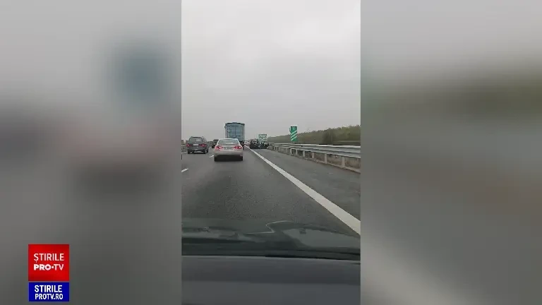 Descoperire șocantă după un accident pe A2. Un bărbat își transporta mama moartă în Germania. VIDEO