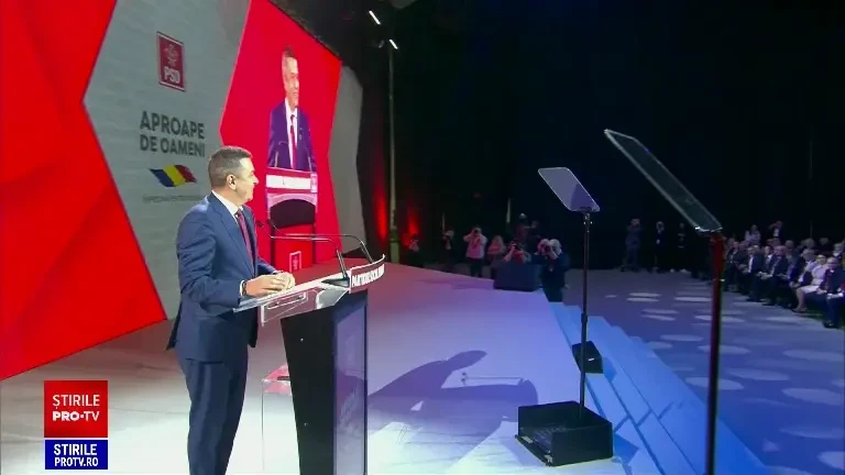 Discursul lui Sorin Grindeanu la Congresul PSD