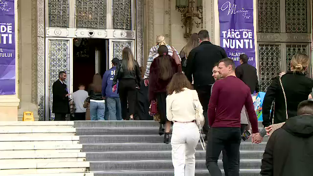 A început sezonul târgurilor de nunți. Viitorii miri au profitat de reduceri de până la 30% la rochii, costume și servicii